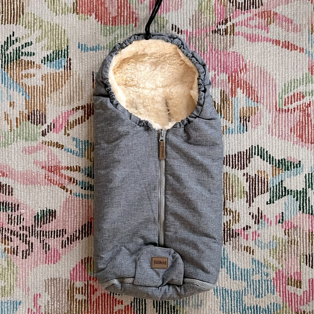 Winter Shearling Bunting Stroller Bag 0-6 Months